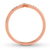 Thumbnail Image 2 of Previously Owned Diamond Midi Ring 1/15 ct tw Round-cut 10K Rose Gold - Size 3.25