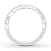 Thumbnail Image 2 of Previously Owned Neil Lane Diamond Wedding Band 1/3 ct tw Round-cut 14K White Gold - Size 8.5