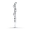 Thumbnail Image 3 of Previously Owned Neil Lane Diamond Wedding Band 1/3 ct tw Round-cut 14K White Gold - Size 8.5