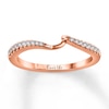 Thumbnail Image 1 of Previously Owned Ever Us Diamond Wedding Band 1/8 ct tw Round-cut 14K Rose Gold Size 10