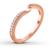 Thumbnail Image 2 of Previously Owned Ever Us Diamond Wedding Band 1/8 ct tw Round-cut 14K Rose Gold Size 10