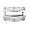 Thumbnail Image 2 of Previously Owned Diamond Enhancer Ring 1 ct tw Round-cut 14K White Gold Size 9.5