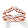 Thumbnail Image 1 of Previously Owned Diamond Enhancer Ring 1/4 ct tw Round-cut 14K Rose Gold Size 11.5