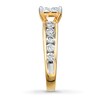 Thumbnail Image 3 of Previously Owned Diamond Engagement Ring 1-3/4 ct tw 14K Yellow Gold Size 4.5