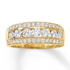 Thumbnail Image 1 of Previously Owned Diamond Ring 1 ct tw Round-cut 14K Yellow Gold Size 5.25