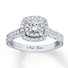 Thumbnail Image 1 of Previously Owned Neil Lane Engagement Ring 7/8 ct tw Diamonds 14K White Gold - Size 4.25