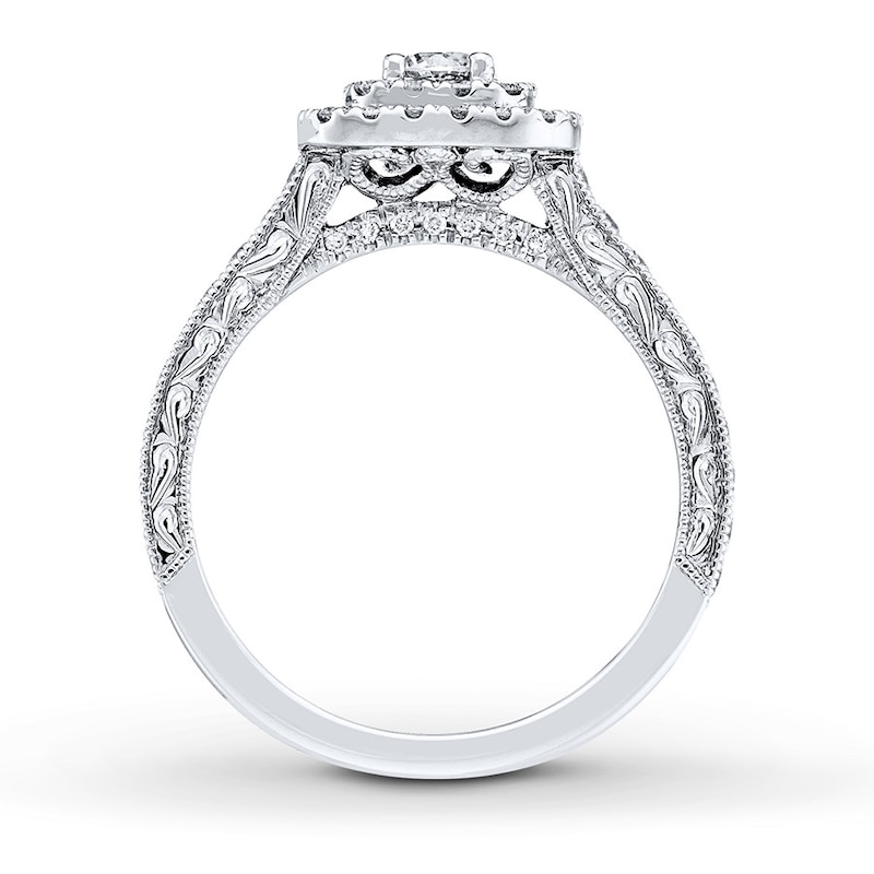 Main Image 2 of Previously Owned Neil Lane Engagement Ring 7/8 ct tw Diamonds 14K White Gold - Size 4.25
