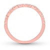 Thumbnail Image 2 of Previously Owned Neil Lane Diamond Wedding Band 1/3 ct tw 14K Rose Gold - Size 3.25