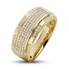 Thumbnail Image 4 of Previously Owned Men's Band 1/2 ct tw Round-cut Diamonds 10K Yellow Gold Size 8