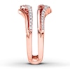 Thumbnail Image 3 of Previously Owned Diamond Enhancer Ring 1/4 ct tw Round-cut 14K Rose Gold - Size 4.25