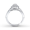 Thumbnail Image 2 of Previously Owned Neil Lane Engagement Ring 7/8 ct tw Round-cut Diamonds 14K White Gold Size 4