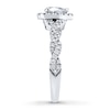 Thumbnail Image 3 of Previously Owned Neil Lane Engagement Ring 3/4 ct tw Round-cut Diamonds 14K White Gold - Size 4