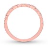 Thumbnail Image 2 of Previously Owned Neil Lane Diamond Wedding Band 1/3 ct tw Round-cut 14K Rose Gold - Size 12.25