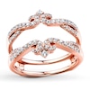 Thumbnail Image 1 of Previously Owned Diamond Enhancer Ring 1/2 ct tw Round-cut 14K Rose Gold Size 9