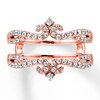 Thumbnail Image 4 of Previously Owned Diamond Enhancer Ring 1/2 ct tw Round-cut 14K Rose Gold Size 9