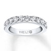 Thumbnail Image 1 of Previously Owned THE LEO Diamond Band 1 ct tw Round-cut 14K White Gold Size 8.75