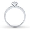 Thumbnail Image 2 of Previously Owned Diamond Ring 1/5 ct tw Round-cut 10K White Gold - Size 9.5