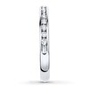 Thumbnail Image 3 of Previously Owned Diamond Band 1/4 ct tw Round-cut 10K White Gold - Size 9.5