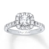 Thumbnail Image 1 of Previously Owned Neil Lane Diamond Engagement Ring 1-3/8 ct tw 14K White Gold Size 5.25