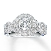 Thumbnail Image 1 of Previously Owned Neil Lane Engagement Ring 1-5/8 ct tw Round-cut Diamonds 14K White Gold Size 9.5