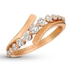 Thumbnail Image 1 of Previously Owned Le Vian Nude Diamond Ring 5/8 ct tw Round 14K Strawberry Gold Size 10.25