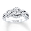 Thumbnail Image 1 of Previously Owned THE LEO Engagement Ring 1 ct tw Diamonds 14K White Gold - Size 10.25