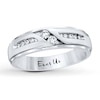 Thumbnail Image 1 of Previously Owned Ever Us Men's Two-Stone Ring 1/4 ct tw Round-cut Diamonds 14K White Gold - Size 8.5