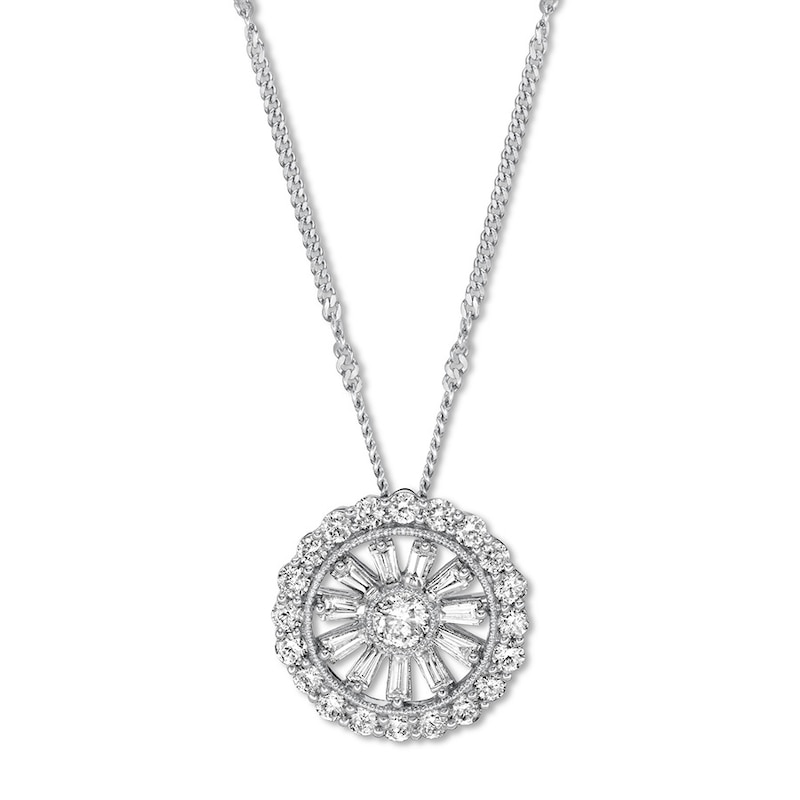 Previously Owned Emmy London Diamond Necklace ct tw 14K White Gold 20