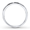 Thumbnail Image 2 of Previously Owned Diamond Anniversary Band 1/2 ct tw Round-cut 14K White Gold - Size 4.5
