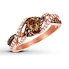 Thumbnail Image 1 of Previously Owned Le Vian Chocolate Diamond Ring 3/4 ct tw Round-cut 14K Strawberry Gold Size 11.5