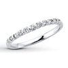 Thumbnail Image 1 of Previously Owned Diamond Anniversary Band 1/4 ct tw Round-cut 10K White Gold - Size 10.75