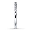 Thumbnail Image 3 of Previously Owned Diamond Anniversary Band 1/4 ct tw Round-cut 10K White Gold - Size 10.75
