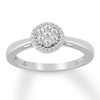 Thumbnail Image 1 of Previously Owned Diamond Ring 1/4 ct tw Round-cut 10K White Gold