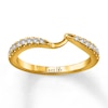 Thumbnail Image 1 of Previously Owned Ever Us Diamond Wedding Band 1/5 ct tw Round-cut 14K Yellow Gold