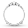 Thumbnail Image 2 of Previously Owned Diamond Enhancer Ring 1/8 ct tw Round-cut 14K White Gold