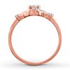 Thumbnail Image 2 of Previously Owned Diamond Ring 1/8 ct tw Round-cut 10K Rose Gold - Size 4.75