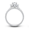 Thumbnail Image 2 of Previously Owned Neil Lane Diamond Engagement Ring 1-3/8 ct tw Cushion & Round-cut 14K White Gold Size 5.25