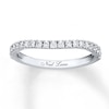 Thumbnail Image 1 of Previously Owned Neil Lane Wedding Band 1/3 ct tw Round-cut Diamonds 14K White Gold - Size 5
