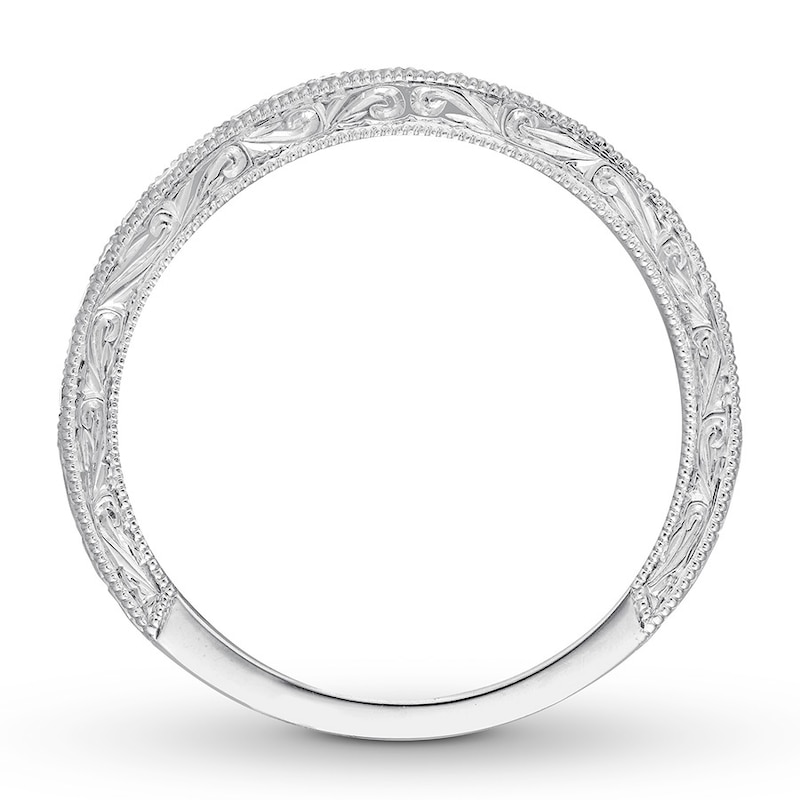 Main Image 2 of Previously Owned Neil Lane Diamond Wedding Band 1/4 ct tw Round-cut 14K White Gold