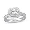 Thumbnail Image 1 of Previously Owned Neil Lane Engagement Ring 1-1/2 ct tw Princess & Round-cut Diamonds 14K White Gold
