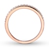 Thumbnail Image 2 of Previously Owned Diamond Wedding Band 1/6 ct tw Round-cut 14K Rose Gold