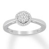 Thumbnail Image 1 of Previously Owned Diamond Ring 1/4 ct tw Round-cut 10K White Gold