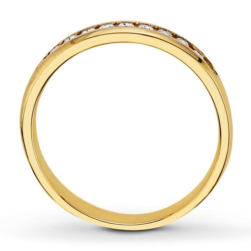 Main Image 2 of Previously Owned Diamond Anniversary Band 1/4 ct tw Round-cut 10K Yellow Gold