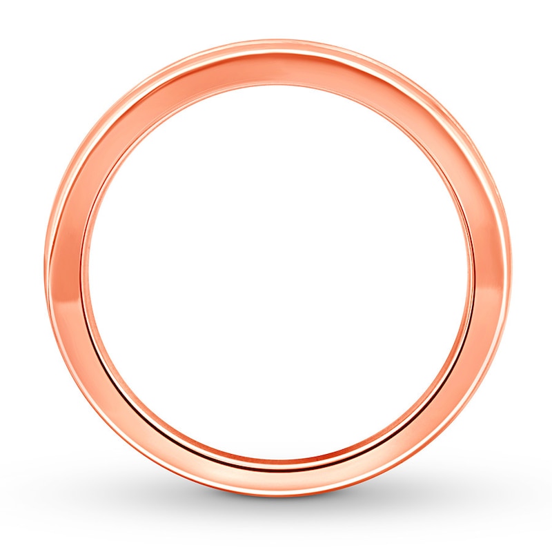 Main Image 2 of Previously Owned Diamond Anniversary Band 1/2 ct tw Round-cut 10K Rose Gold
