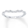 Thumbnail Image 1 of Previously Owned Diamond Wedding Band 1/8 ct tw Round-cut 14K White Gold
