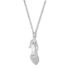 Thumbnail Image 2 of Previously Owned Emmy London Diamond Shoe Necklace 1/5 ct tw Sterling Silver 20"