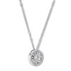 Thumbnail Image 3 of Previously Owned Emmy London Diamond Necklace 1/6 ct tw Sterling Silver 20"