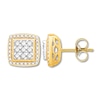 Thumbnail Image 0 of Previously Owned Diamond Earrings 1/2 ct tw Round-cut 10K Yellow Gold