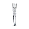 Thumbnail Image 3 of Previously Owned THE LEO Diamond Engagement Ring 1 ct tw Princess & Round-cut 14K White Gold