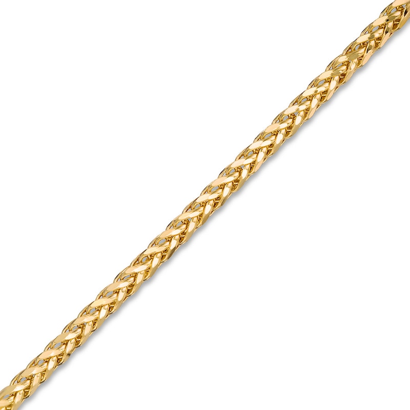 Main Image 2 of Previously Owned Wheat Chain Necklace Solid 10K Yellow Gold 20" Length